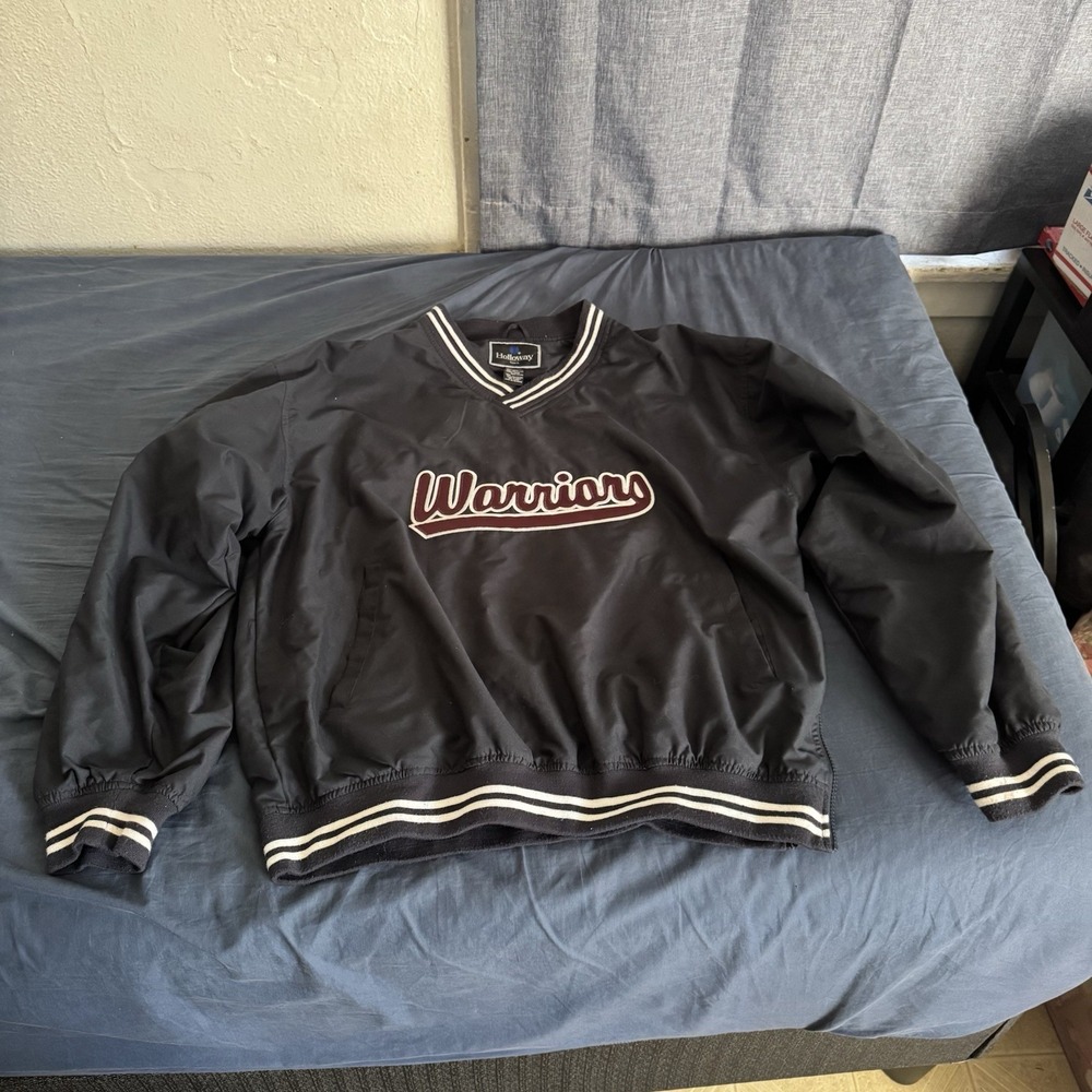 Vintage Warriors Varsity Jacket Men's Lg